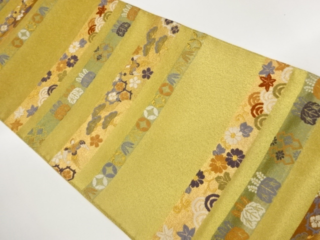 JAPANESE FUKURO OBI / WOVEN SHOCHIKUBAI